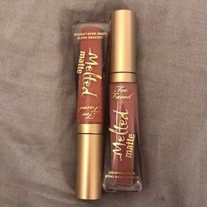 Two Too Faced Melted Matte liquid lipsticks